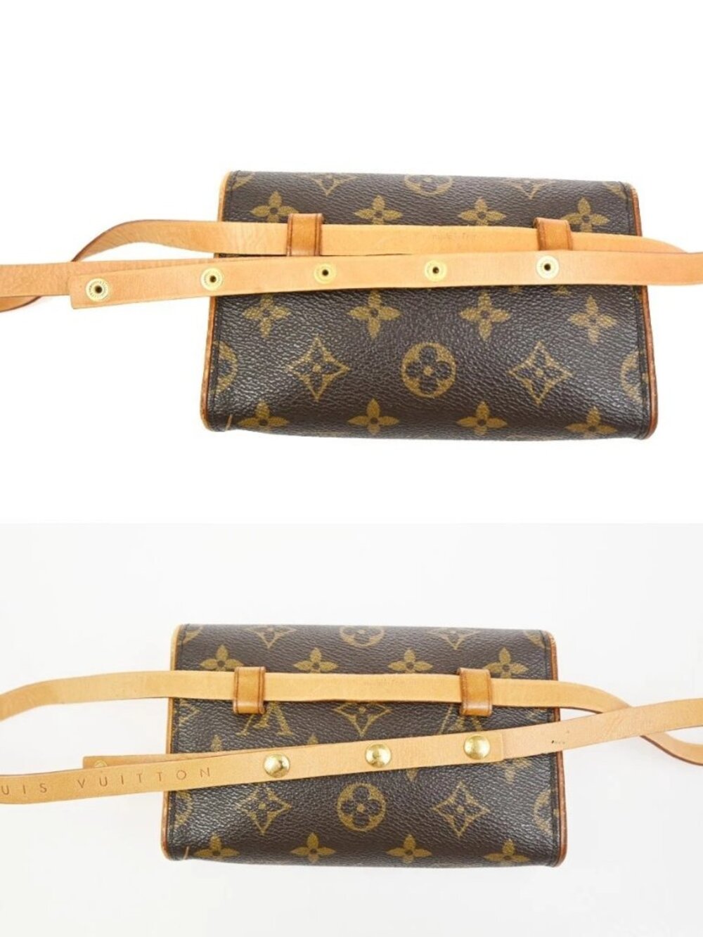 LOUIS VUITTON Pochette Florentine S Bum Bag Monogram Leather BN M51855 82ZA351 - Picture 7 of 16